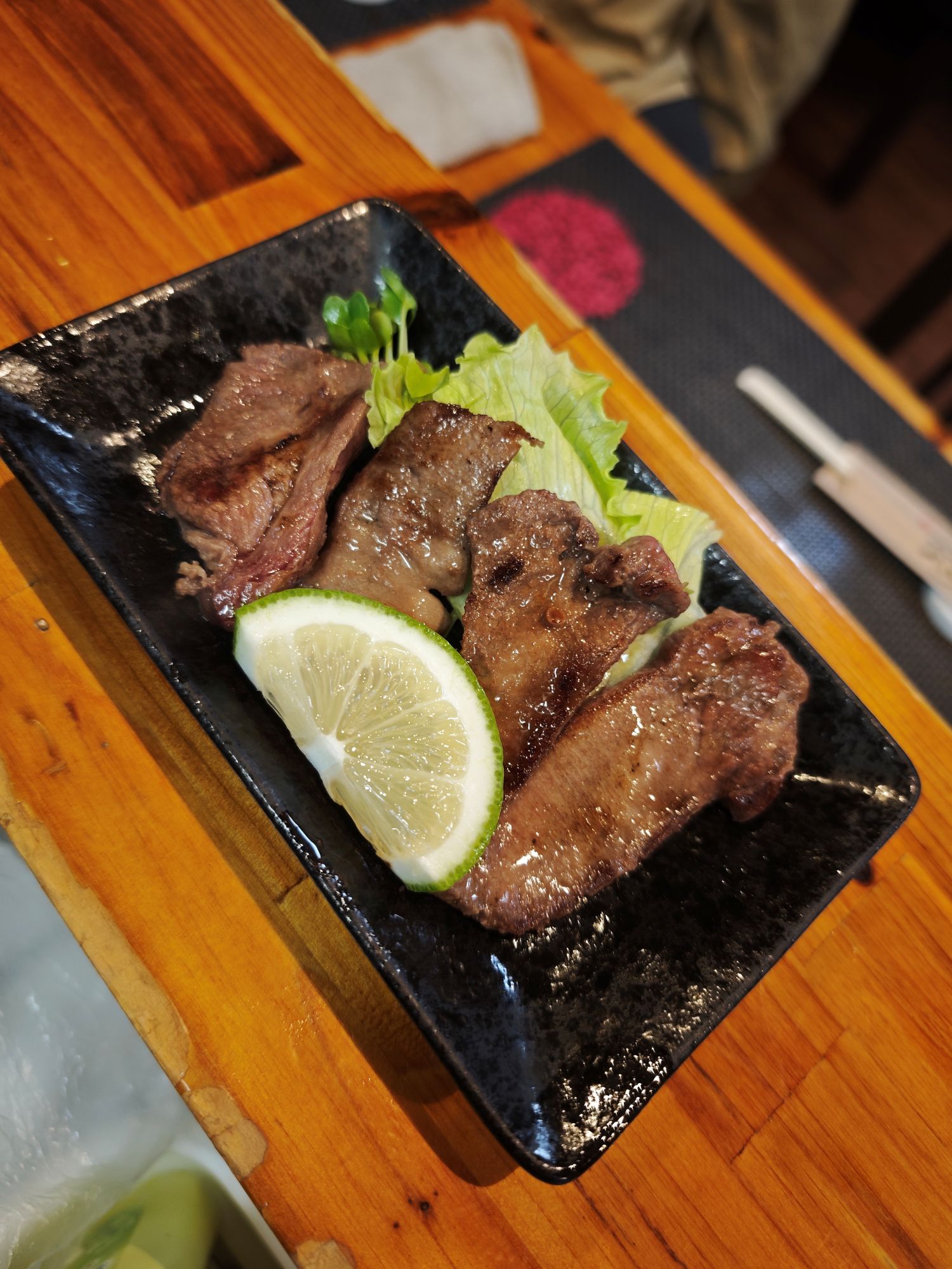 居酒屋 和の一品料理、ジューシーな牛タン塩焼き